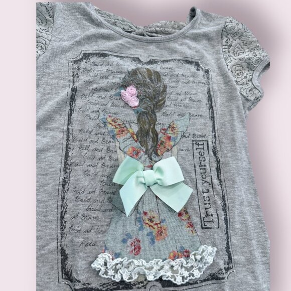 D-Signed Disney Girls Belle Lace Size 14 - Picture 2 of 5